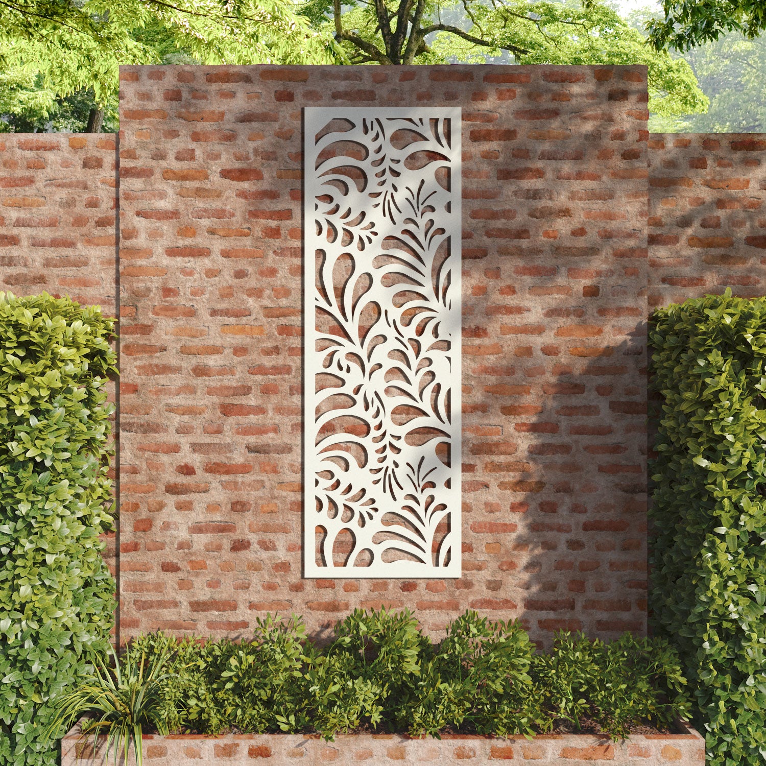 Petal decorative panel