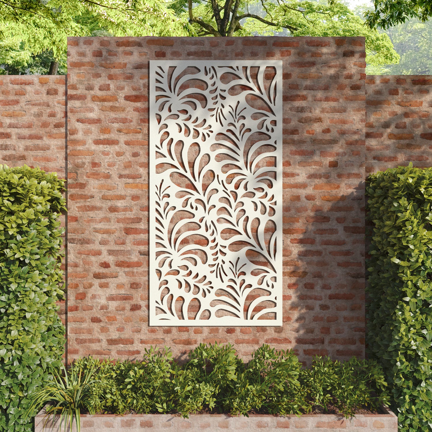 Petal decorative panel