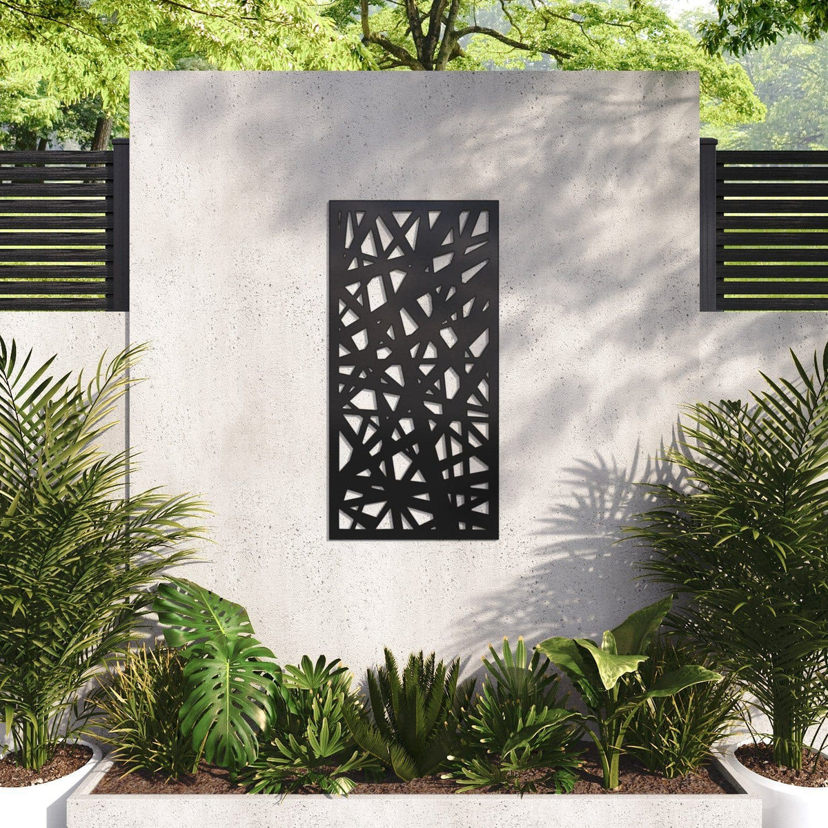 Prism decorative panel 120cm x 60cm Black 6mm