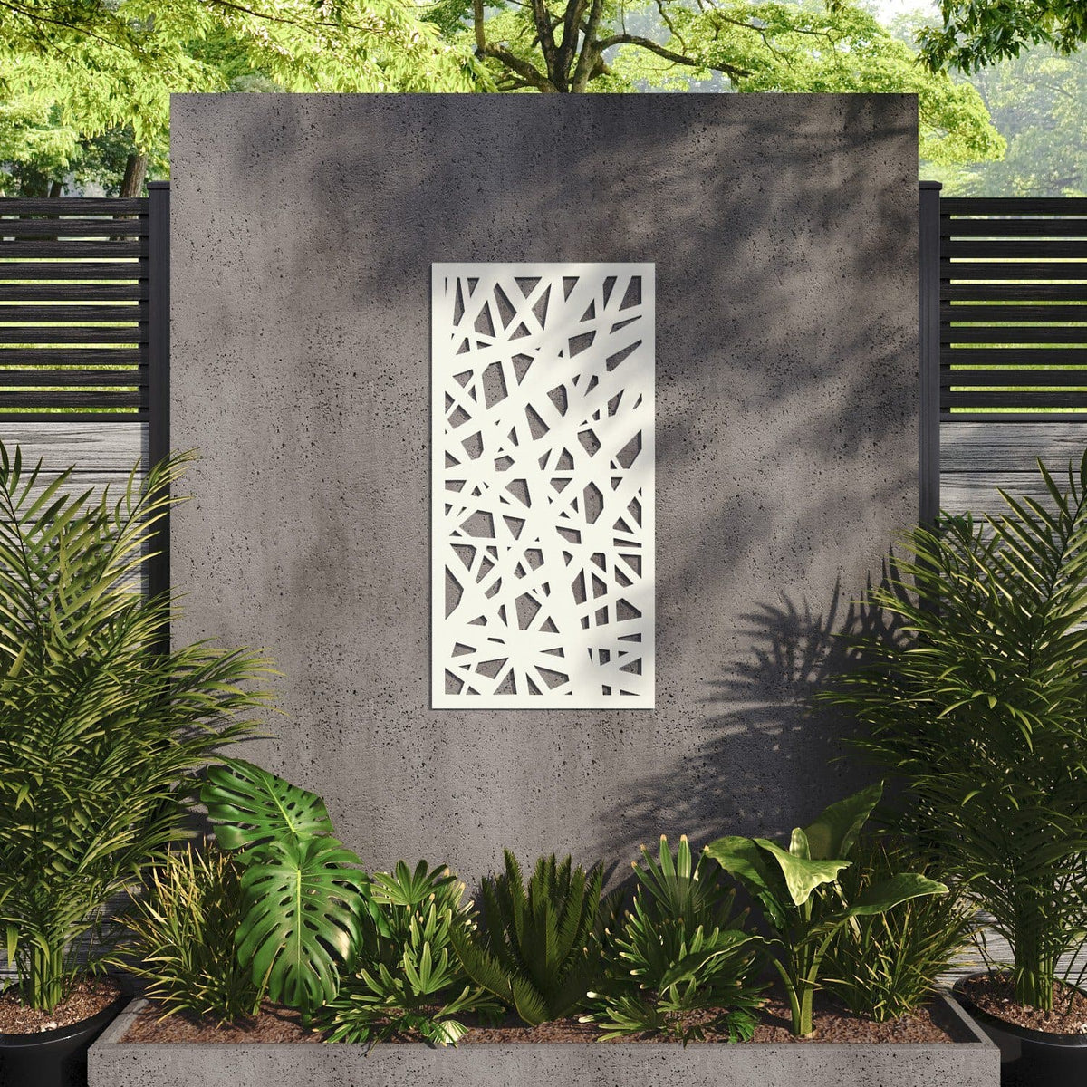 Prism decorative panel 120cm x 60cm Ivory 6mm