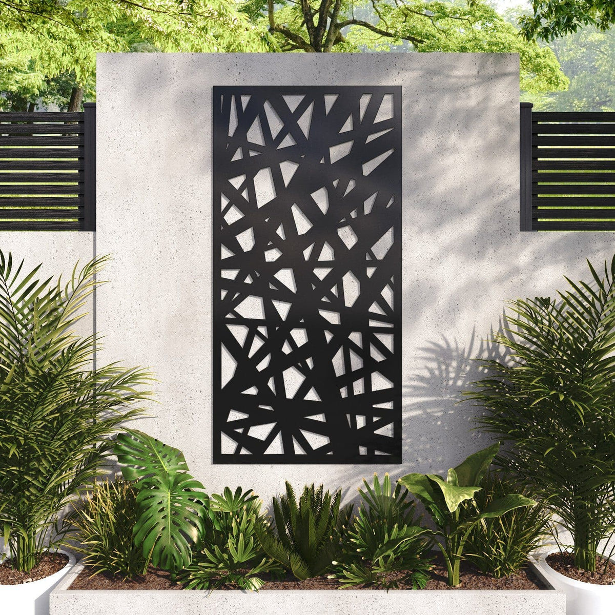 Prism decorative panel 180cm x 90cm Black 6mm