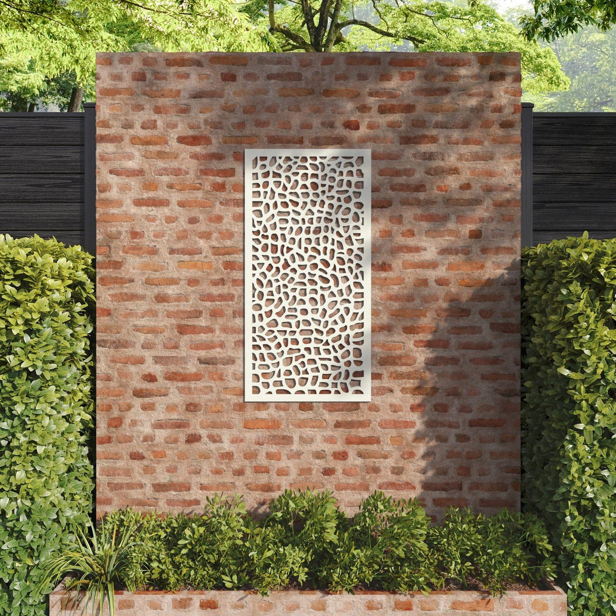 Pebble decorative panel 120cm x 60cm Ivory 6mm