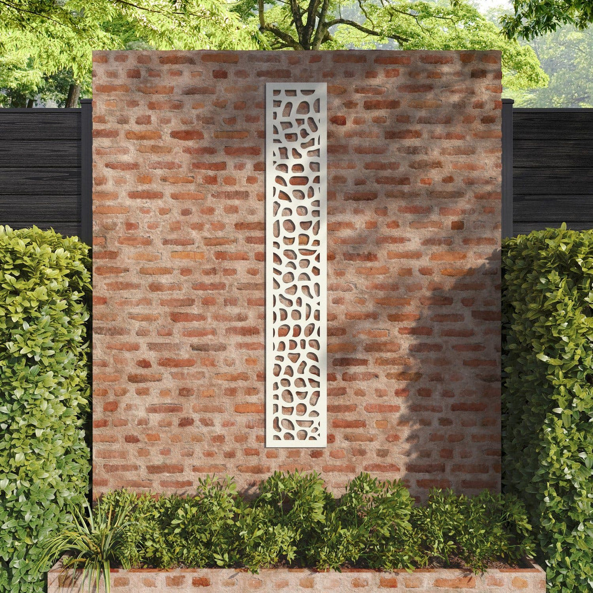 Pebble decorative panel 180cm x 30cm Ivory 6mm