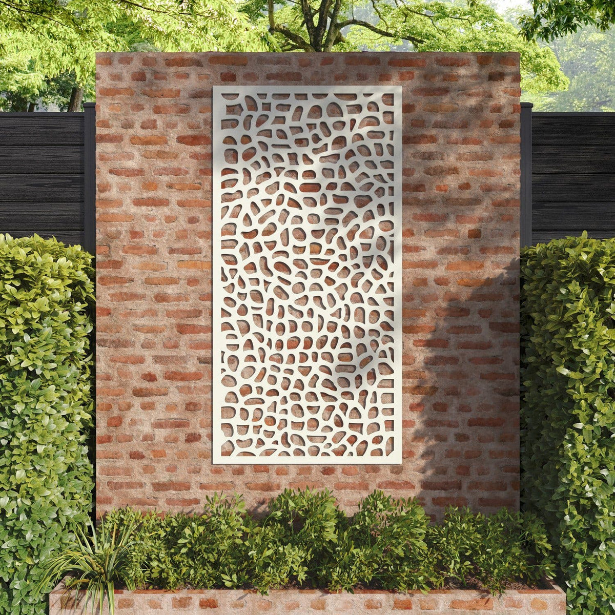 Pebble decorative panel 180cm x 60cm Ivory 6mm