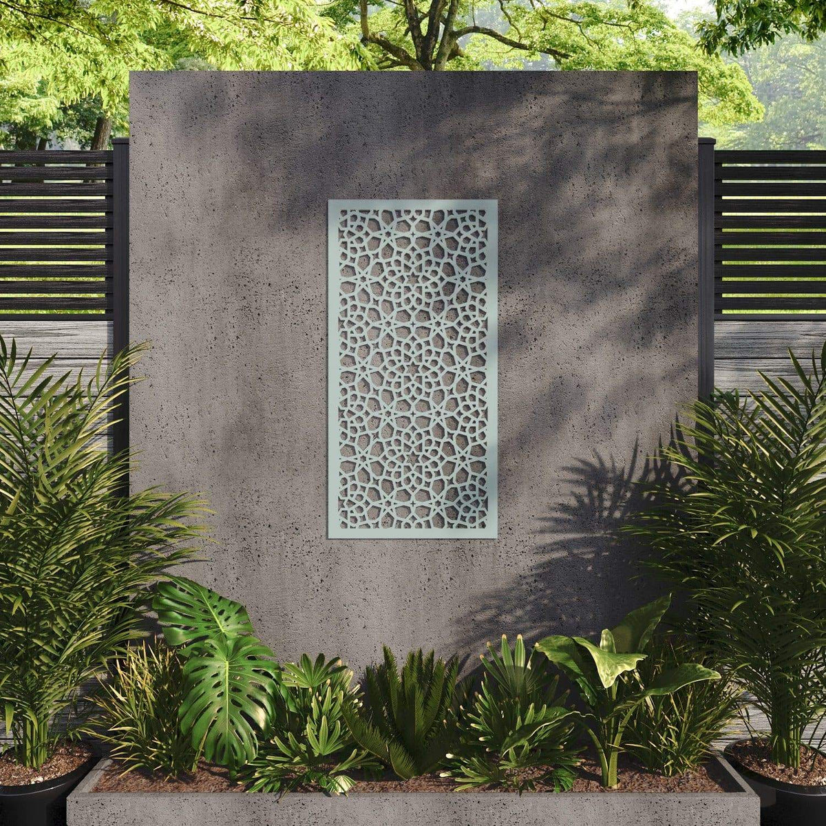 Nazira decorative panel 120cm x 60cm Sage green 6mm