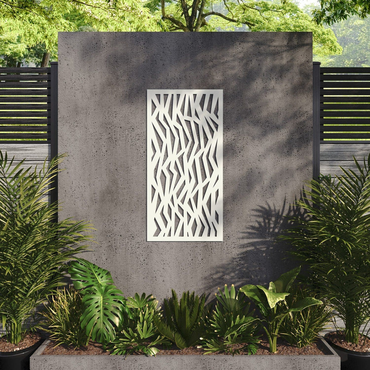 Zenith decorative panel 120cm x 60cm Ivory 6mm