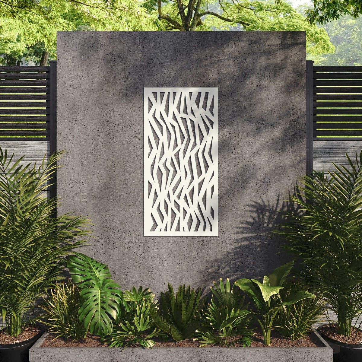 Zenith decorative panel 120cm x 60cm Ivory 6mm