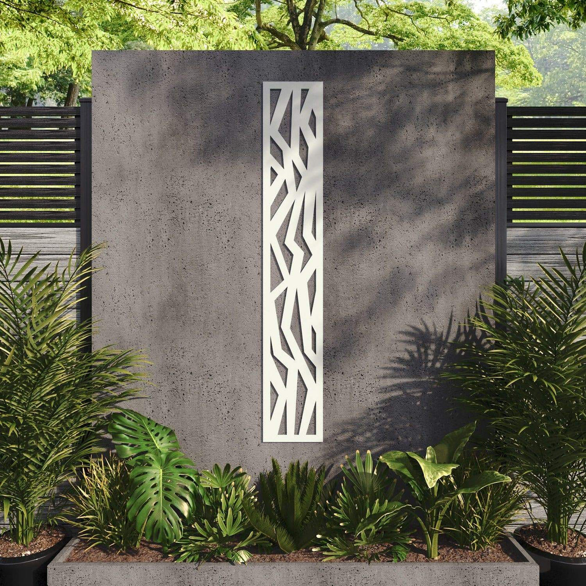 Zenith decorative panel 180cm x 30cm Ivory 6mm