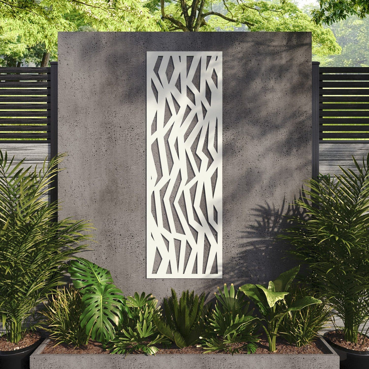 Zenith decorative panel 180cm x 60cm Ivory 6mm