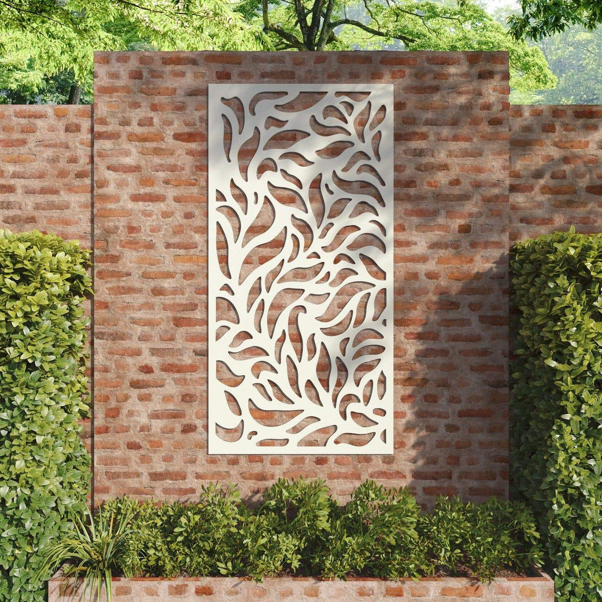 Plume decorative panel 180cm x 90cm Ivory 6mm