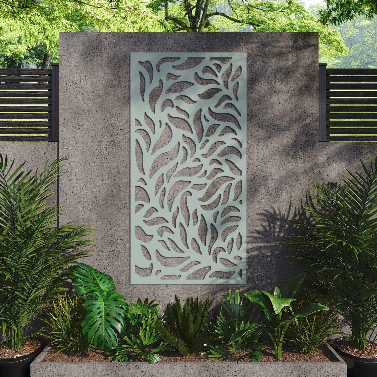 Plume decorative panel 