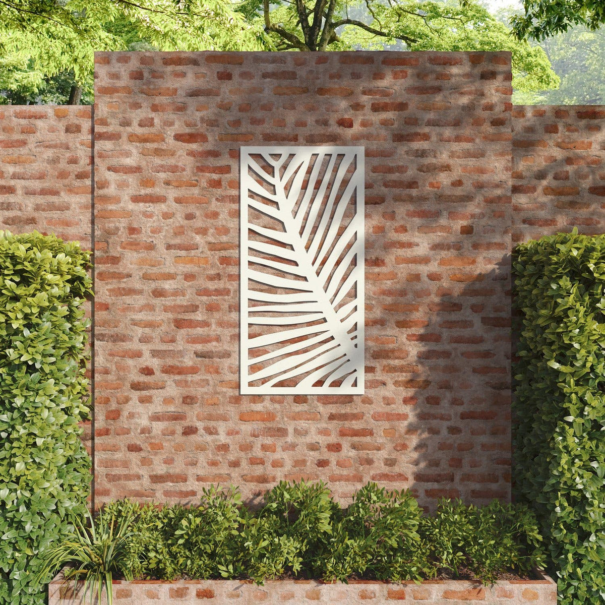 Frond decorative panel 120cm x 60cm Ivory 6mm