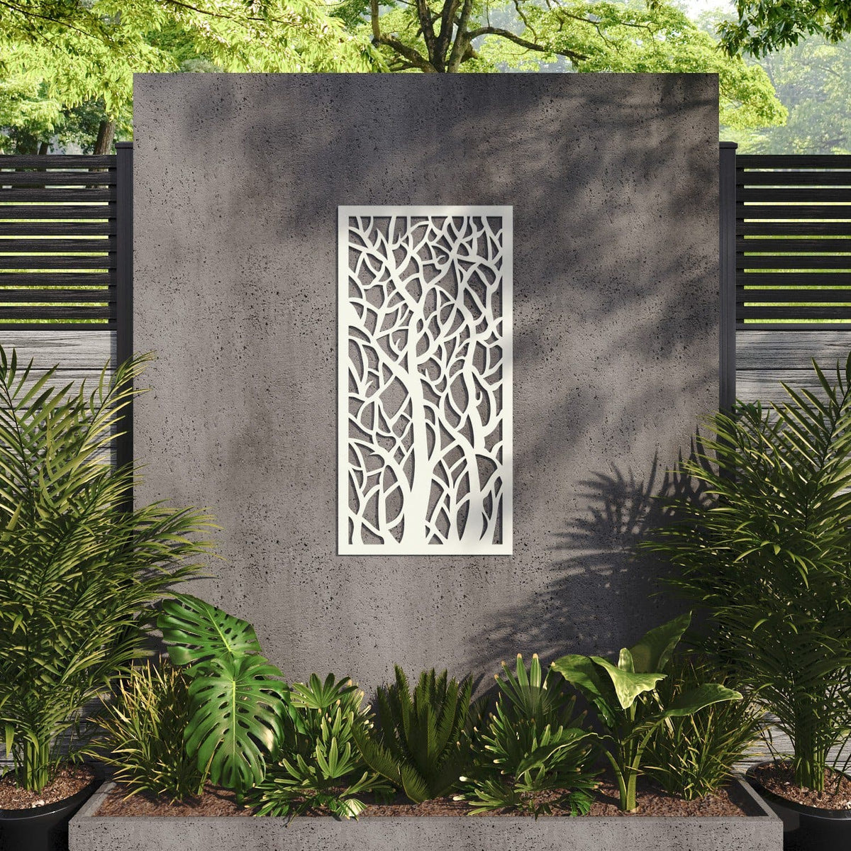 Twilight decorative panel 120cm x 60cm Ivory 6mm