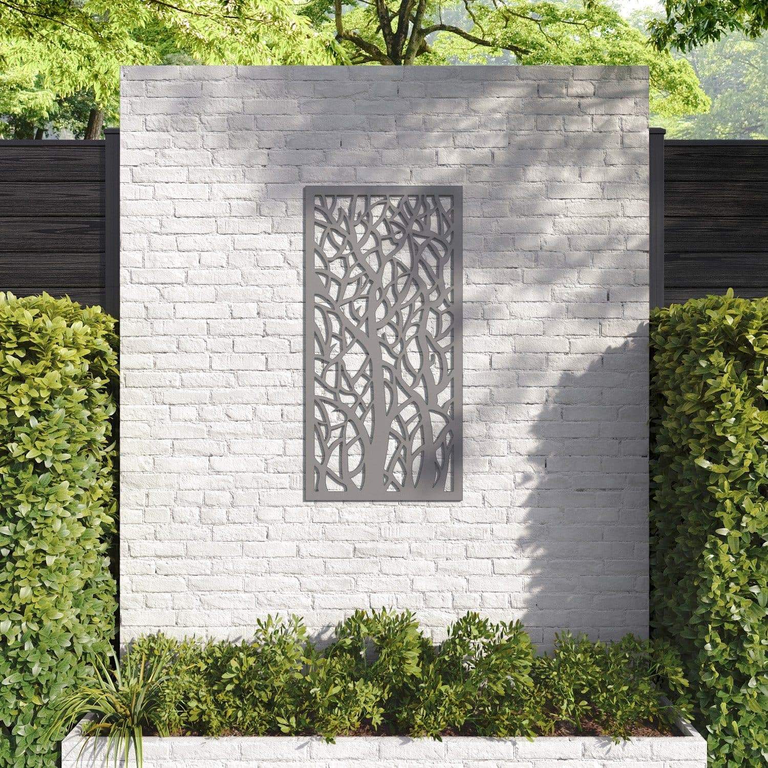 Twilight decorative panel 120cm x 60cm Steel grey 6mm