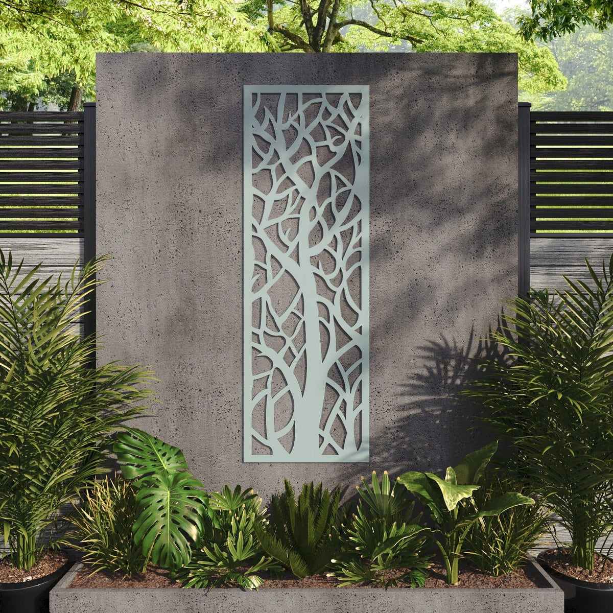 Twilight decorative panel 180cm x 60cm Sage green 6mm