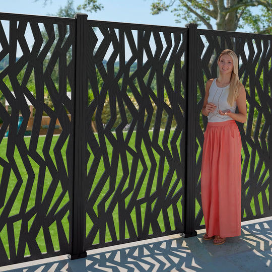 Zenith Decorative Fence - 90x180cm - with our composite posts