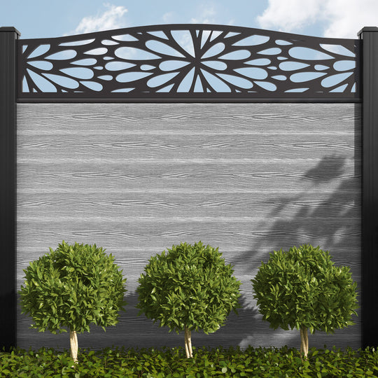 Blossom Curved Fence Screen