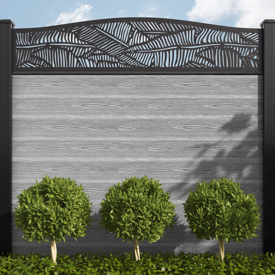 Feather Curved Fence Screen