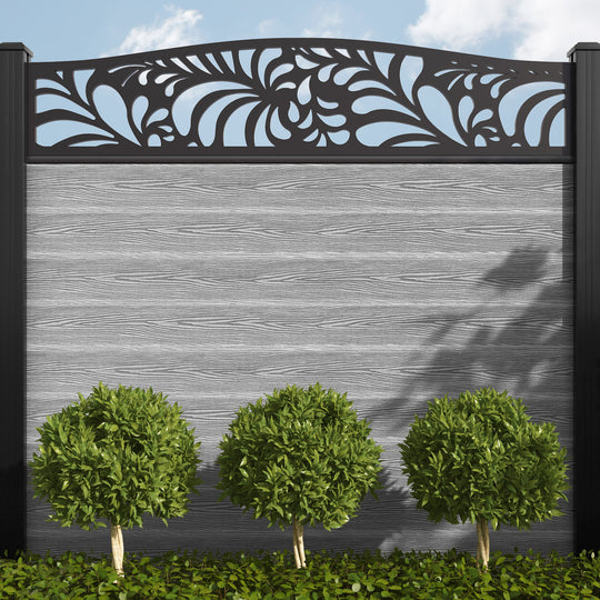 Petal Curved Fence Screen