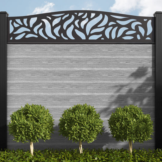 Plume Curved Fence Screen