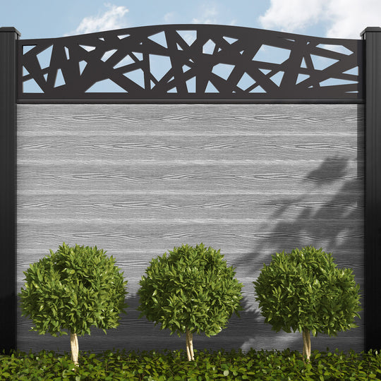 Prism Curved Fence Screen