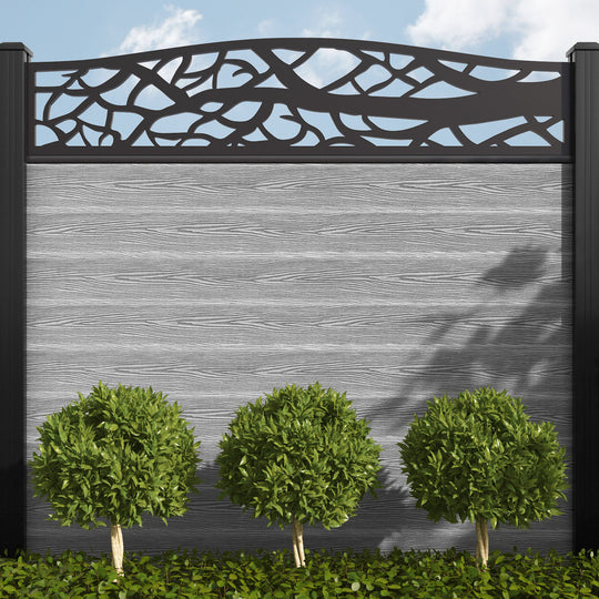 Twilight Curved Fence Screen