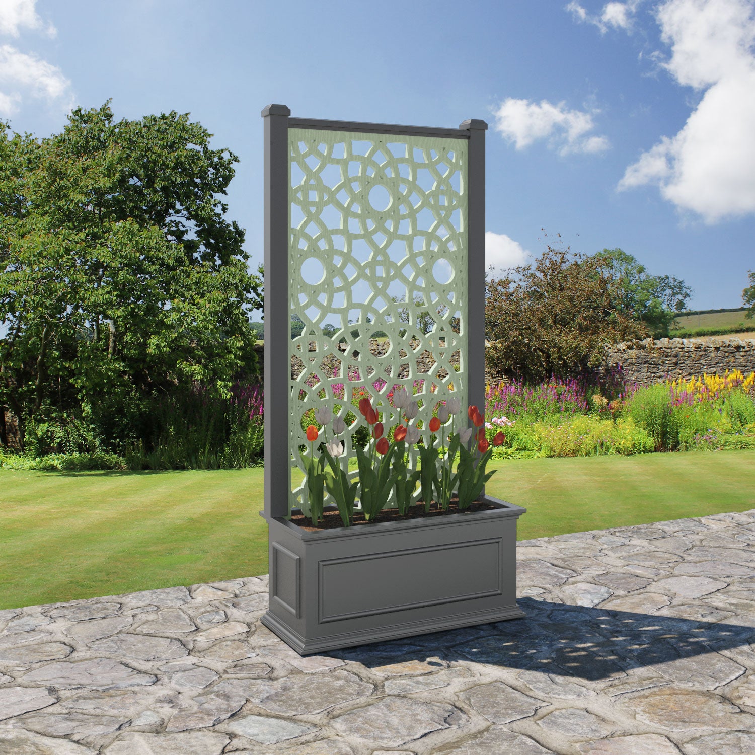Windsor - Medium Planter - Ambar Screen – Charles & Ivy