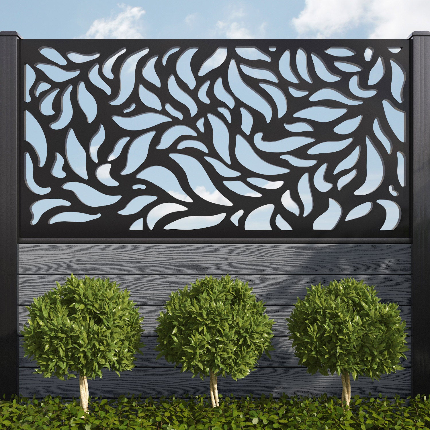Plume Fence Screen