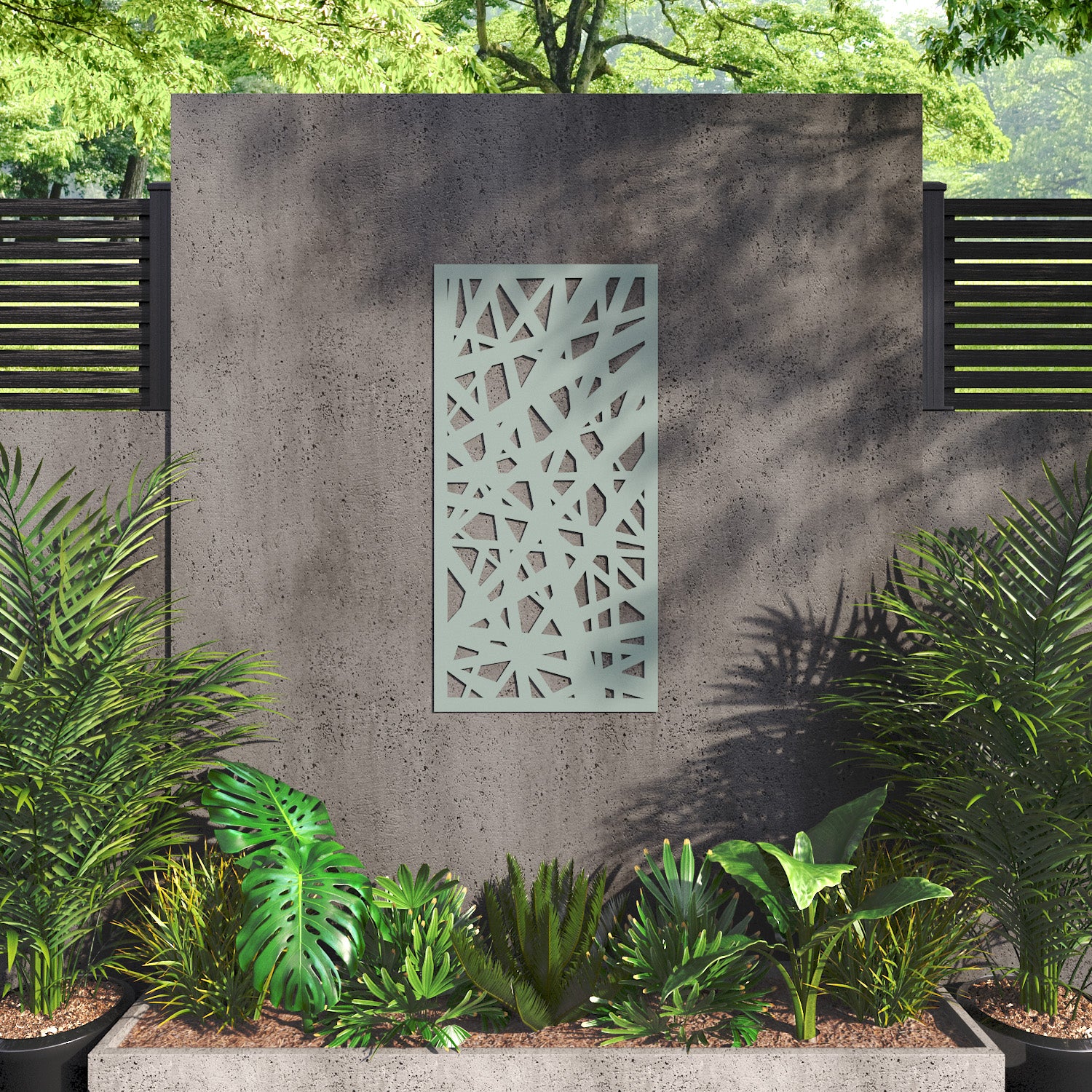 Prism garden trellis