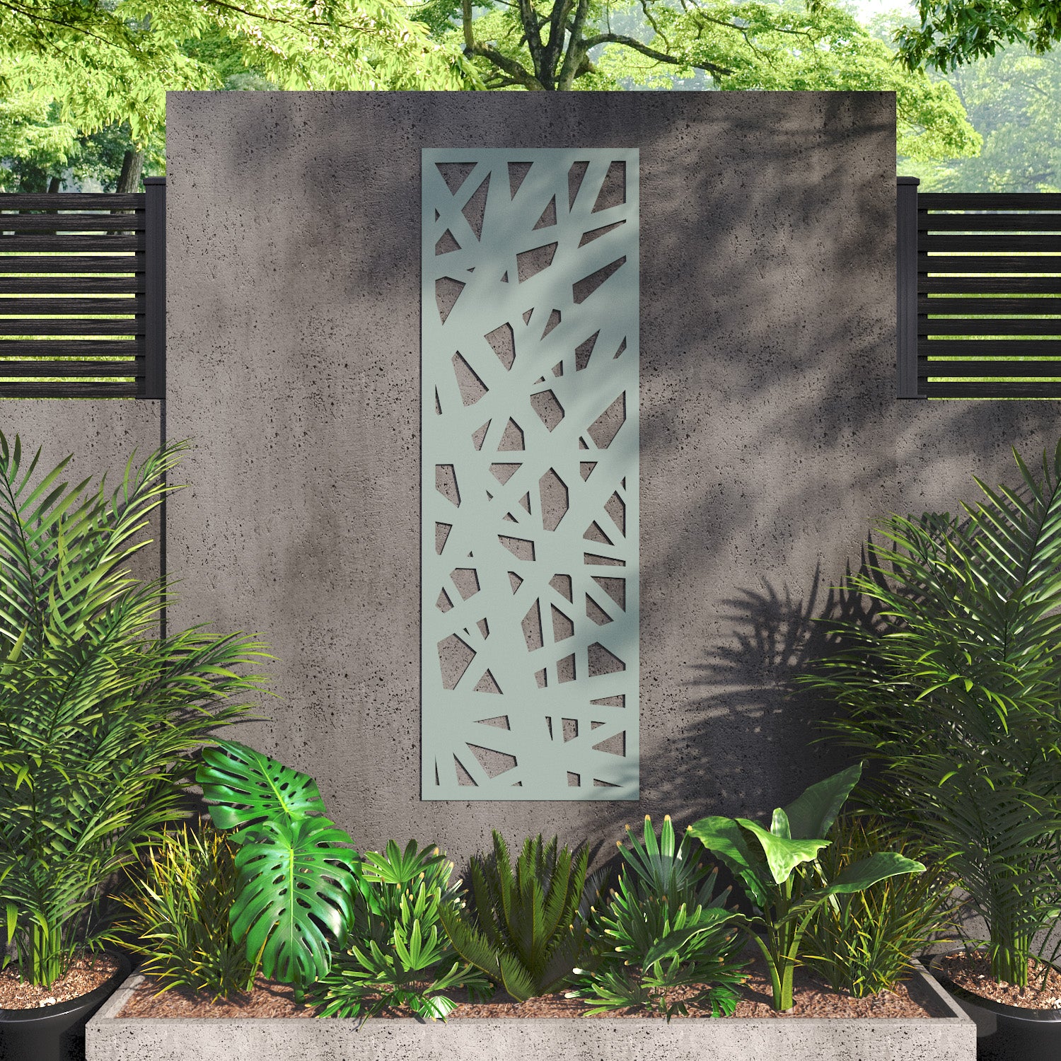 Prism garden trellis