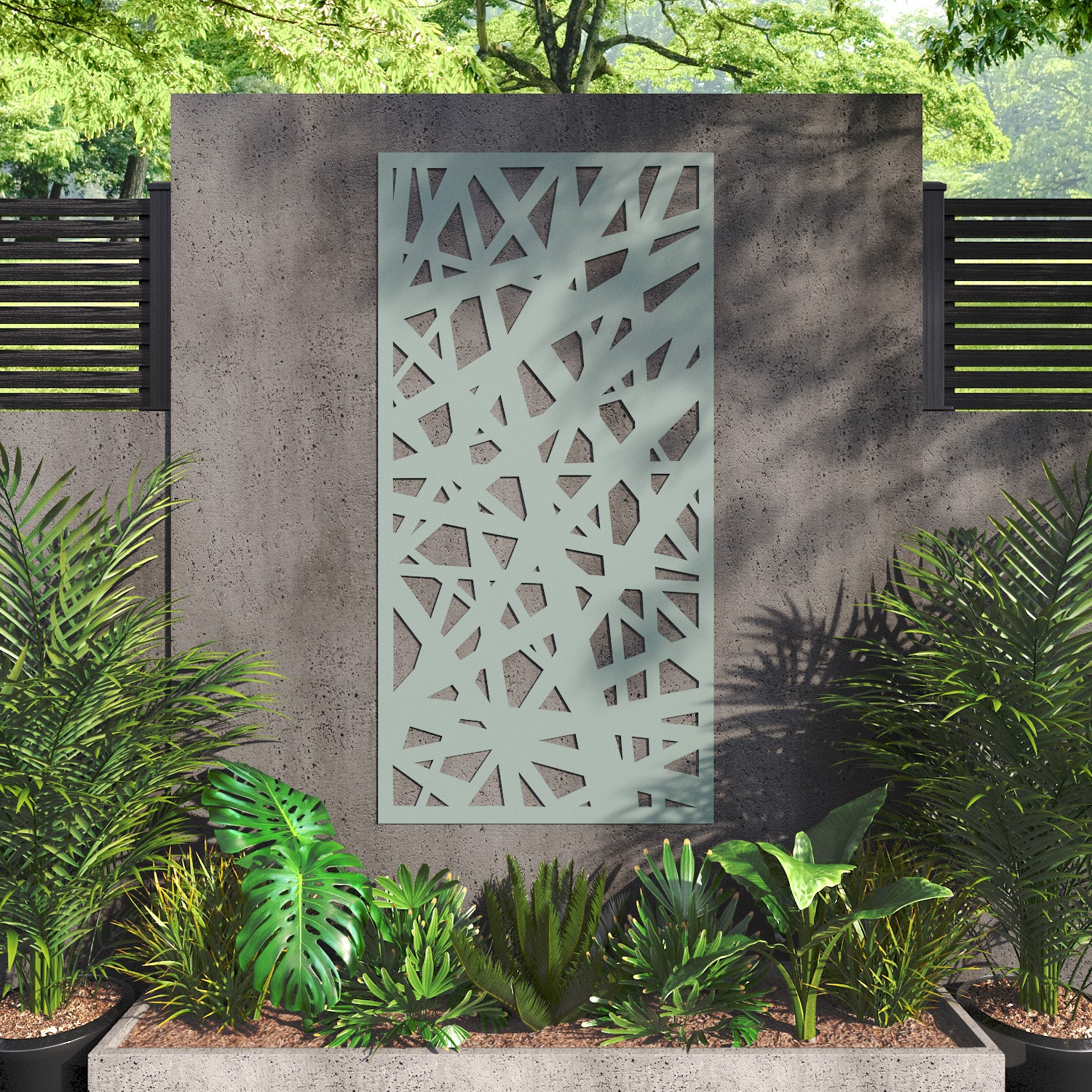 Prism garden trellis