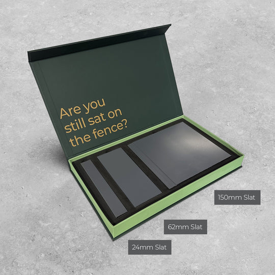 Aluminium Fence Slat Sample Pack