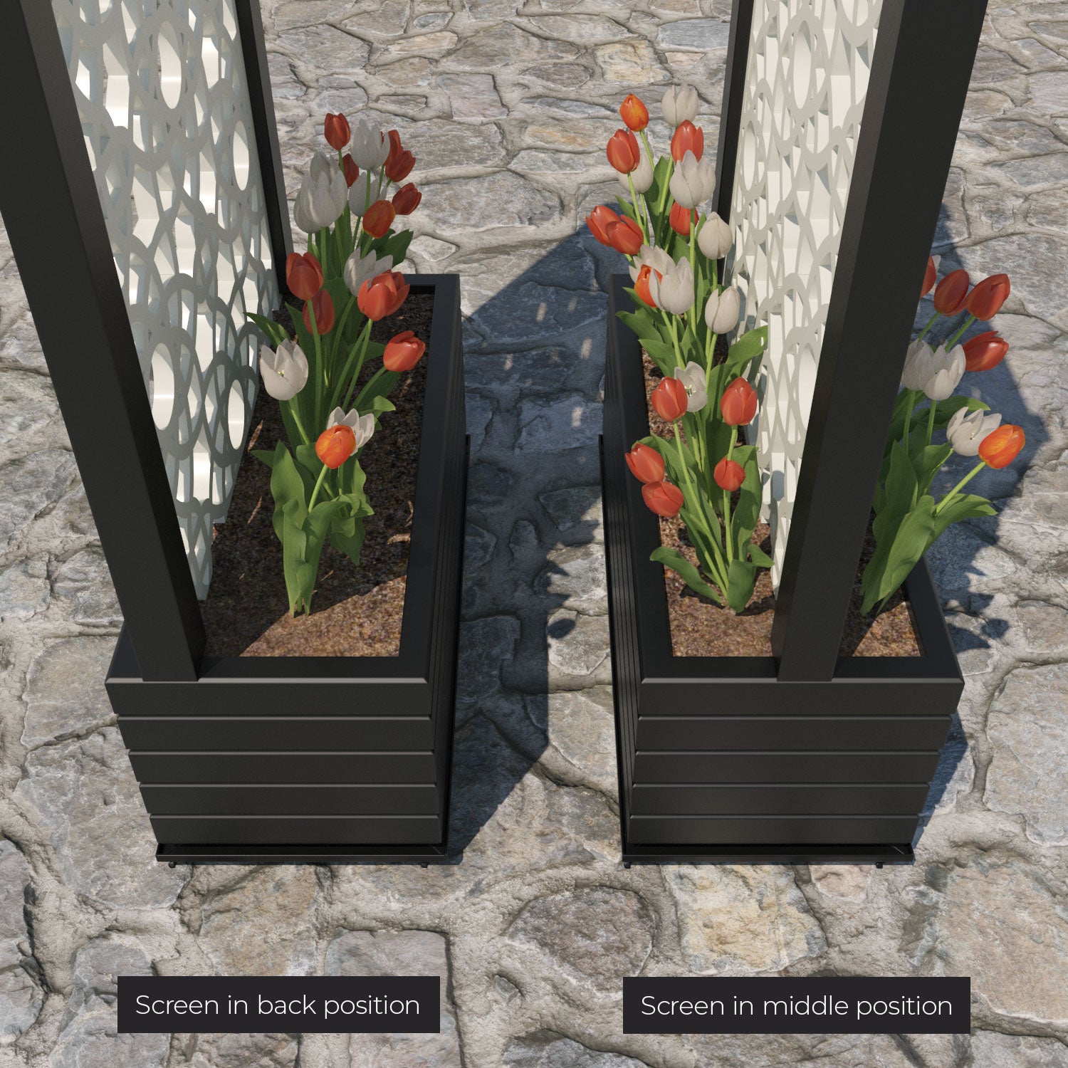 Vertu - Small Planter - Windsor Screen