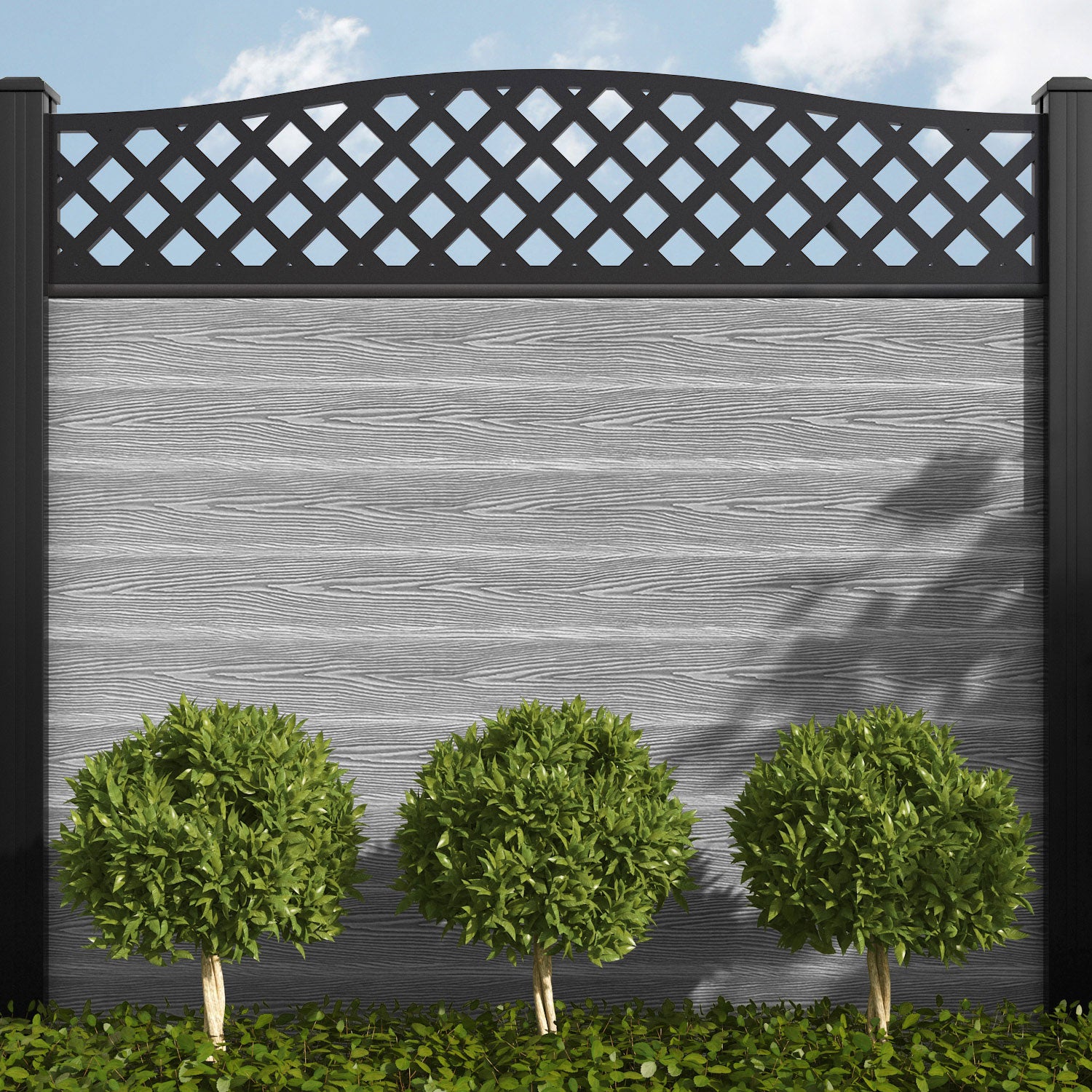 High Wave Fence Screen