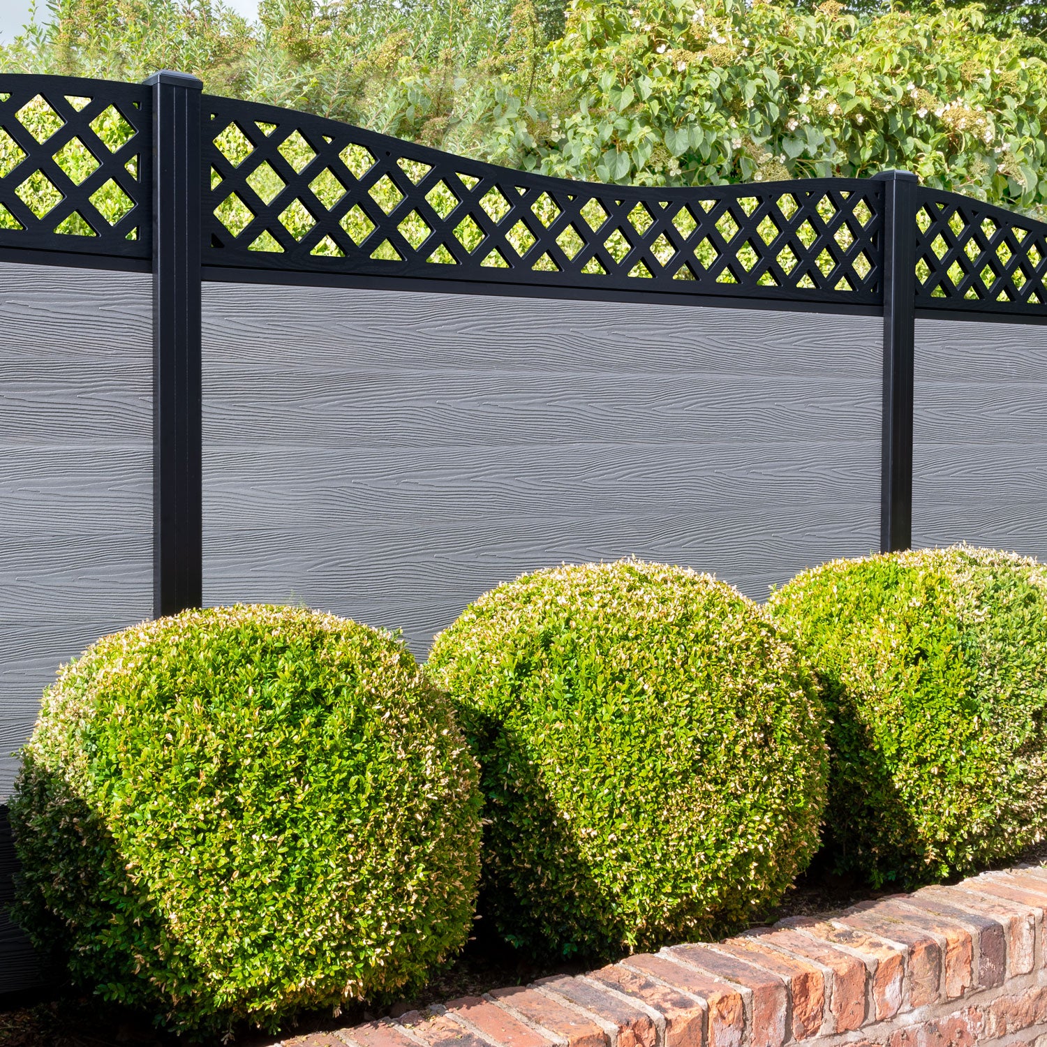 Low Wave Fence Screen